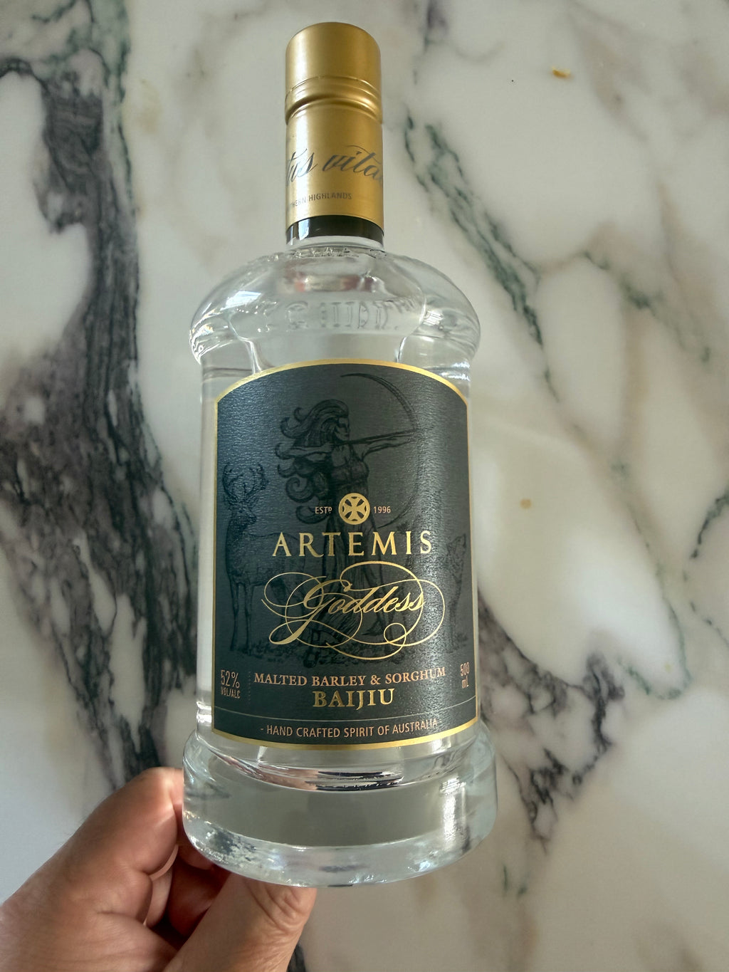 澳蜜思女神白酒 Goddess Baijiu 52% vol 500ml | 新州 Southern Highlands 原产